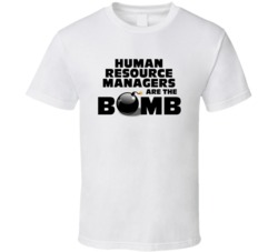 Human Resource Managers Are The Bomb Funny Personalized Job T Shirt