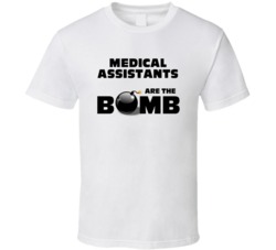 Medical Assistants Are The Bomb Funny Personalized Job T Shirt
