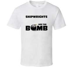 Shipwrights Are The Bomb Funny Personalized Job T Shirt