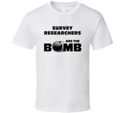 Survey Researchers Are The Bomb Funny Personalized Job T Shirt