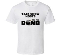 Talk Show Hosts Are The Bomb Funny Personalized Job T Shirt
