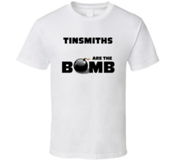 Tinsmiths Are The Bomb Funny Personalized Job T Shirt