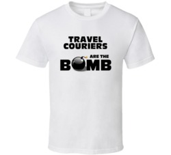 Travel Couriers Are The Bomb Funny Personalized Job T Shirt