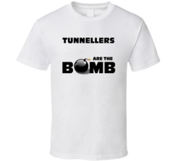 Tunnellers Are The Bomb Funny Personalized Job T Shirt