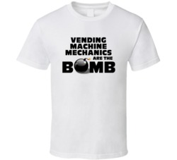 Vending Machine Mechanics Are The Bomb Funny Personalized Job T Shirt