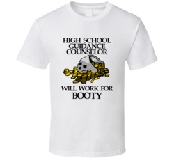 Pirate High School Guidance Counselor Funny Occupation T Shirt