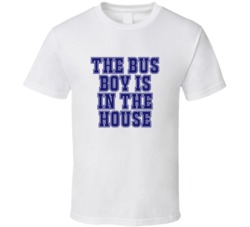 Bus Boy In The House Funny Party T Shirt