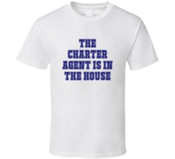 Charter Agent In The House Funny Party T Shirt