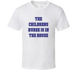 Childrens Nurse In The House Funny Party T Shirt