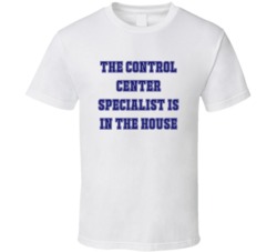 Control Center Specialist In The House Funny Party T Shirt