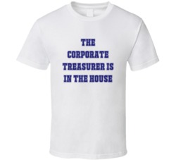 Corporate Treasurer In The House Funny Party T Shirt