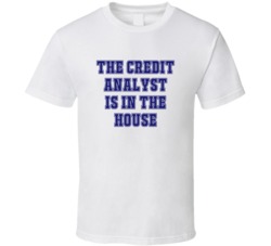 Credit Analyst In The House Funny Party T Shirt