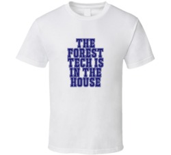 Forest Tech In The House Funny Party T Shirt