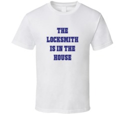 Locksmith In The House Funny Party T Shirt