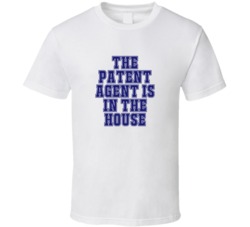 Patent Agent In The House Funny Party T Shirt