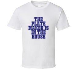 Plate Maker In The House Funny Party T Shirt