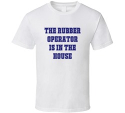 Rubber Operator In The House Funny Party T Shirt