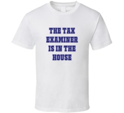 Tax Examiner In The House Funny Party T Shirt