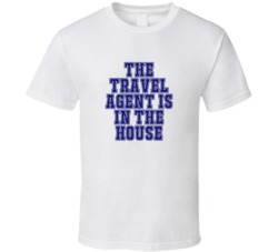 Travel Agent In The House Funny Party T Shirt