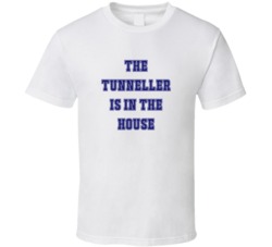 Tunneller In The House Funny Party T Shirt