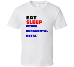 Design Ornamental Metal Ornamental-Metalwork Designer T Shirt