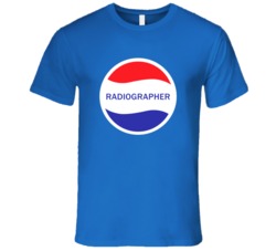 Radiographer Popular Drink Logo Parody Occupation T Shirt