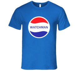Watchman Popular Drink Logo Parody Occupation T Shirt