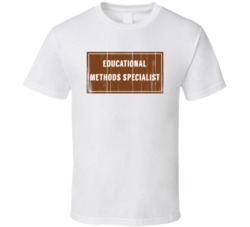 Educational Methods Specialist Vintage Look Distressed Wood T Shirt