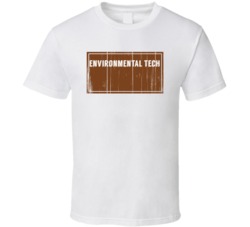 Environmental Tech Vintage Look Distressed Wood Texture T Shirt