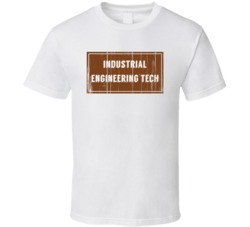 Industrial Engineering Tech Vintage Look Distressed Wood T Shirt