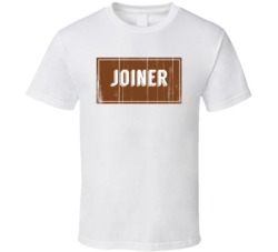 Joiner Vintage Look Distressed Wood Texture T Shirt