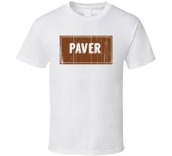 Paver Vintage Look Distressed Wood Texture T Shirt