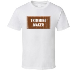 Trimming Maker Vintage Look Distressed Wood Texture T Shirt
