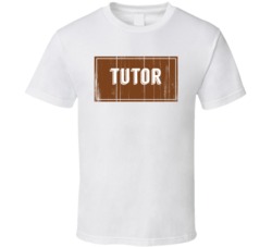 Tutor Vintage Look Distressed Wood Texture T Shirt