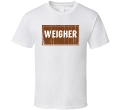 Weigher Vintage Look Distressed Wood Texture T Shirt