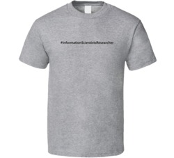 Hashtag Information Scientists Researcher Funny Trending T Shirt