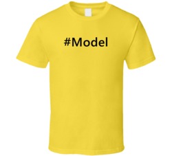 Hashtag Model Funny Trending T Shirt