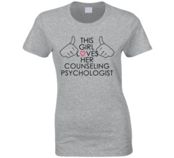 This Girl Loves Her Counseling Psychologist Occupation T Shirt