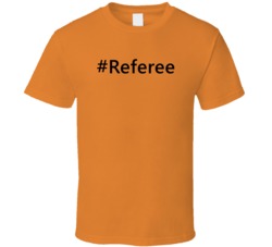 Hashtag Referee Funny Trending T Shirt