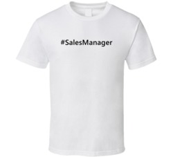Hashtag Sales Manager Funny Trending T Shirt