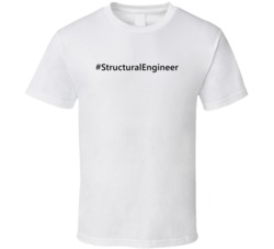 Hashtag Structural Engineer Funny Trending T Shirt