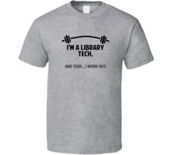 Library Tech Funny Workout Personalized T Shirt