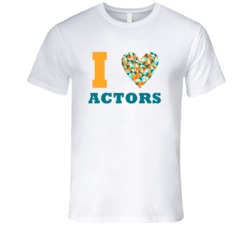 I Heart Actors Popular Occupation T Shirt