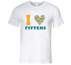 I Heart Fitters Popular Occupation T Shirt