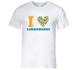 I Heart Librarians Popular Occupation T Shirt