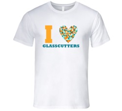 I Heart Glasscutters Popular Occupation T Shirt