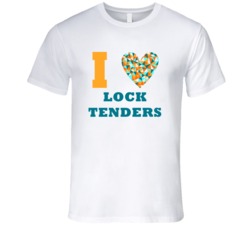 I Heart Lock Tenders Popular Occupation T Shirt