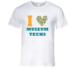 I Heart Museum Techs Popular Occupation T Shirt