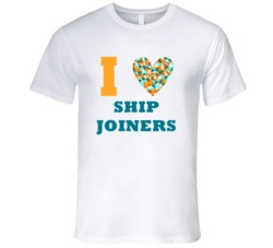I Heart Ship Joiners Popular Occupation T Shirt