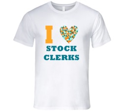 I Heart Stock Clerks Popular Occupation T Shirt